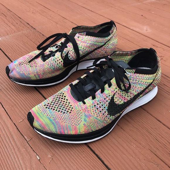 Nike Flyknit Racer 3.0 MULTICOLOR - Picture 1 of 4